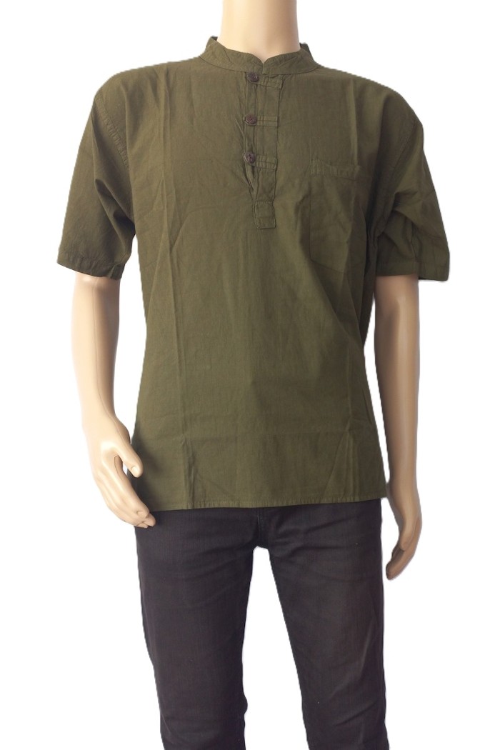 Cotton Short Sleeve Shirt