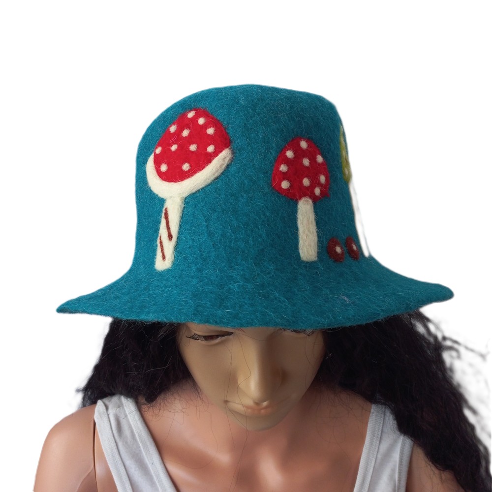 Mushroom Felt Hat