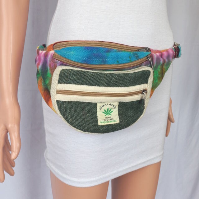 Nepalese Hemp Belt Bag