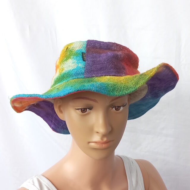 Tie Dye Bohemian Hemp Hat