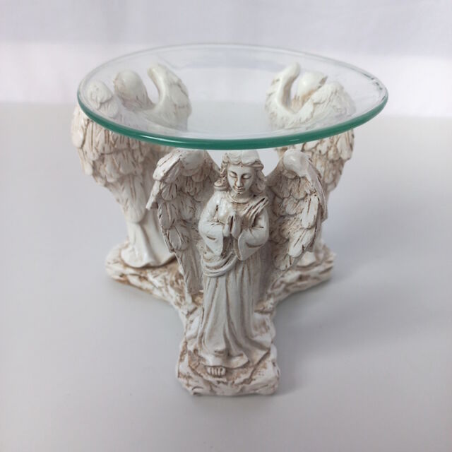 Angel Polyresin Oil Burner