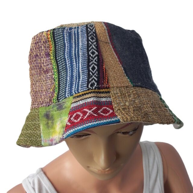 Hemp Cotton Patch Sun Hat