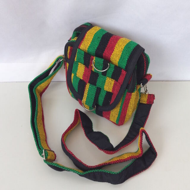 Rasta Mini Cotton Boho Bag