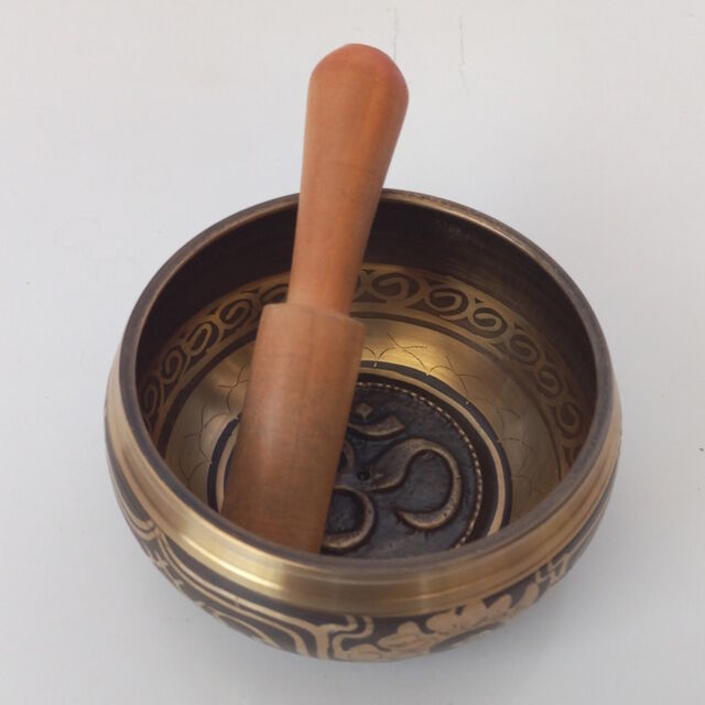 Hand Crafted OM Singing Bowl