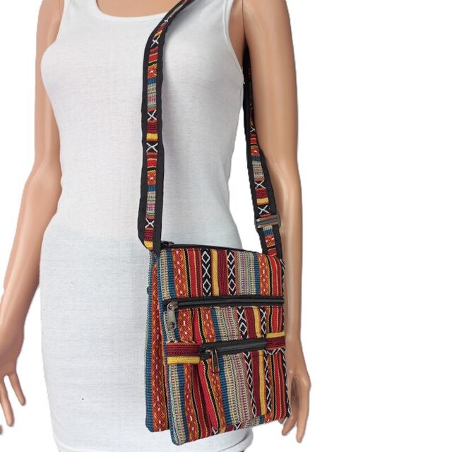 Folding Cotton Side Bag