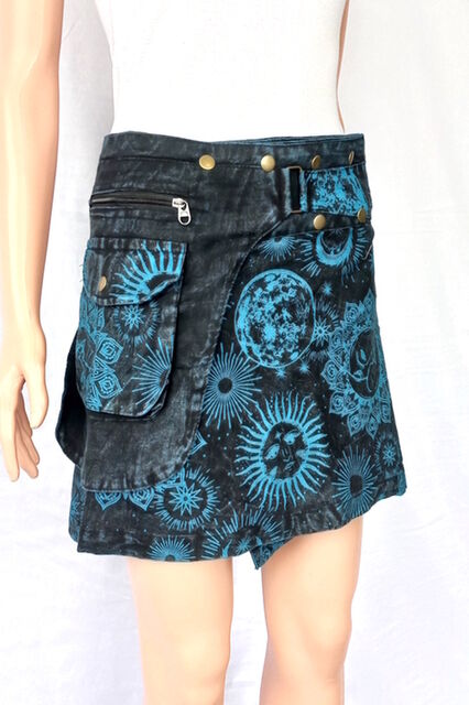 Money Belt Bohemian Skirt