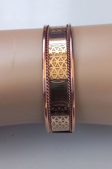 Copper Bracelet - Flower of Life