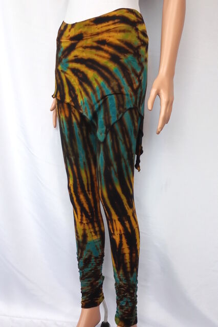 Spandex Tie Dye Skirt Leggings