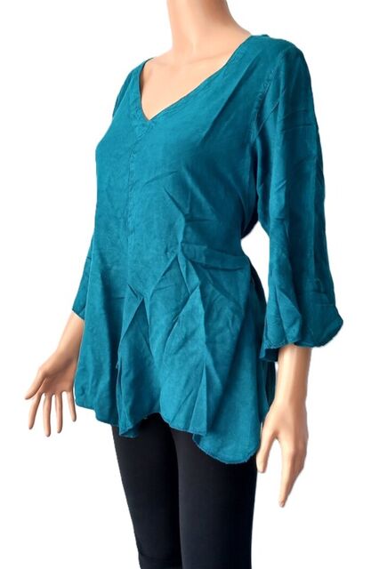 Renaissance Blouse with 3/4 Sleeve