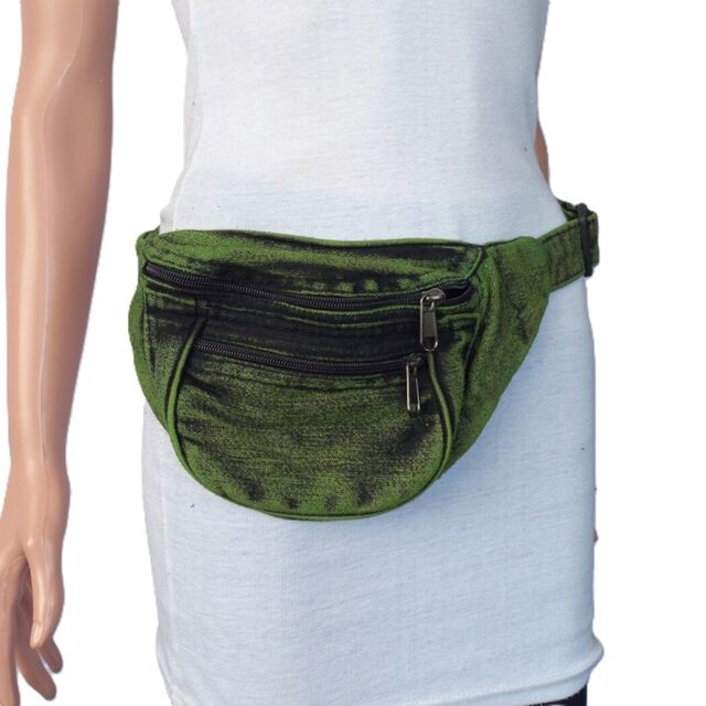 Stonewashed Cotton Belt Bag
