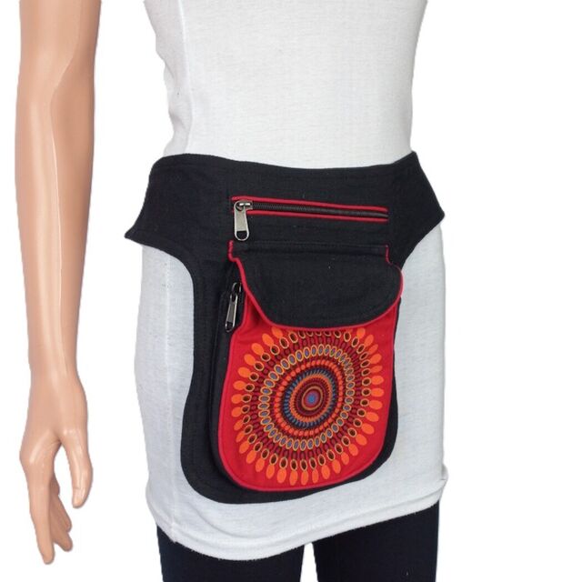 Mandala Cotton Money Belt
