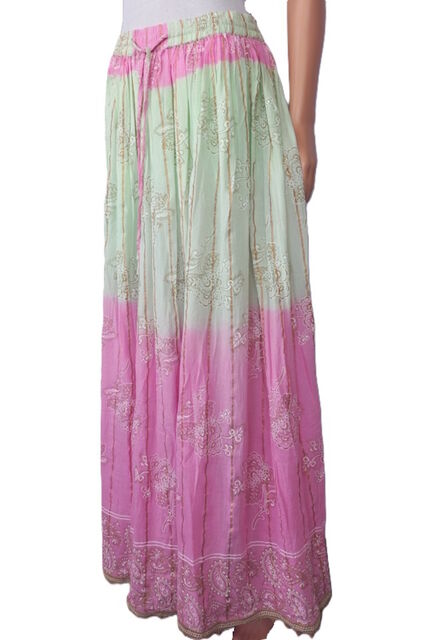 Sunset Bloom Maxi Skirt