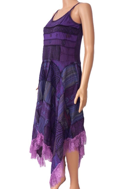 Knit Patchwork Sundress