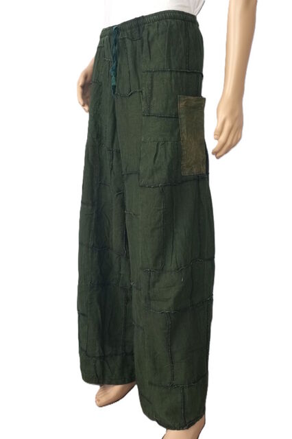 Orin Unisex Patchwork Pants