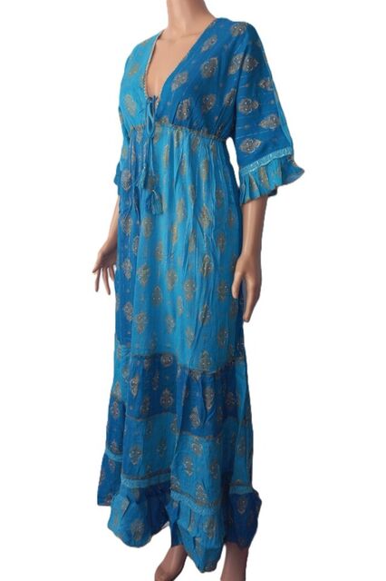 Bohemian Tiered Maxi Dress