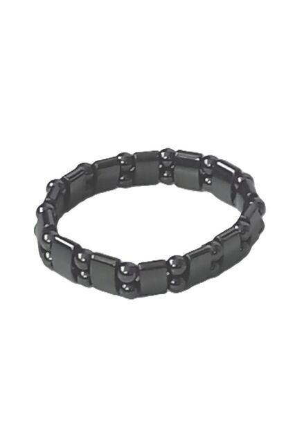 Hematite Slab & Beads Bracelet