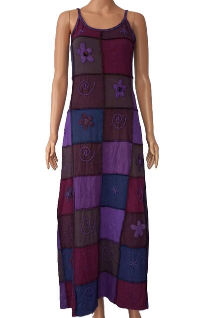 Maxi Patch Dress