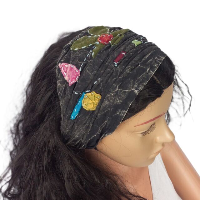 Cotton Patch Flower Headband