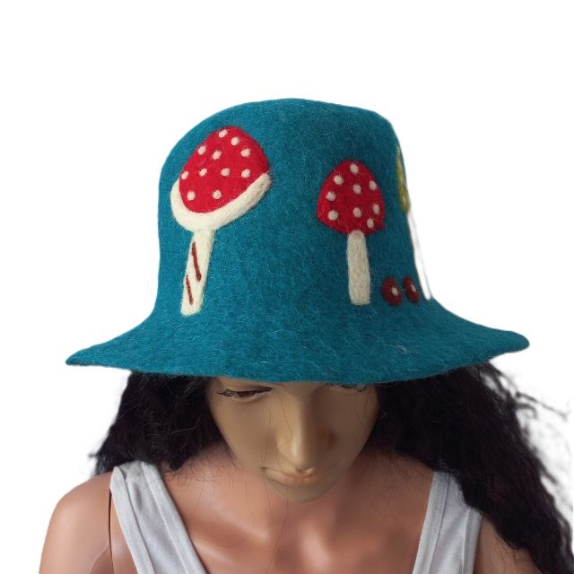Mushroom Felt Hat