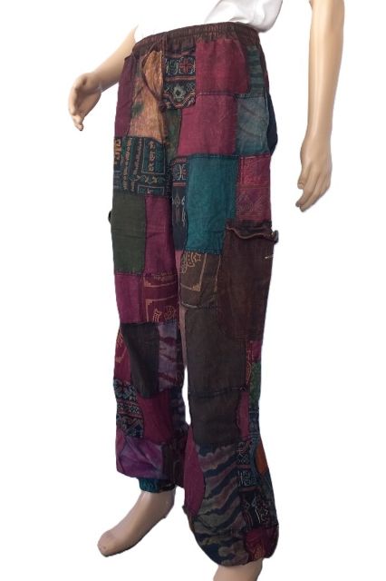 Emery Patchwork Unisex Pants